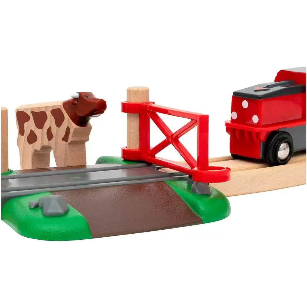 brio treinbaan - boerderijdieren - 30-delig