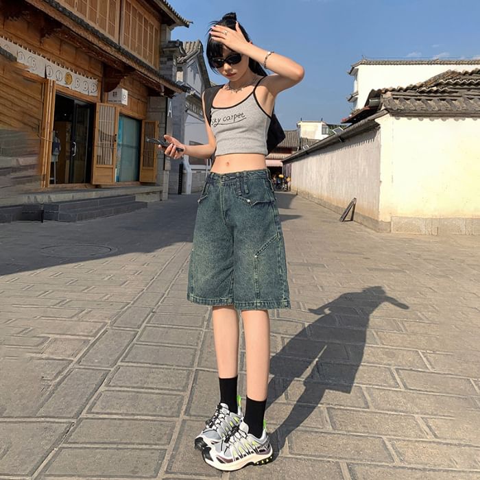 Denimot - Denim Jorts met lage taille