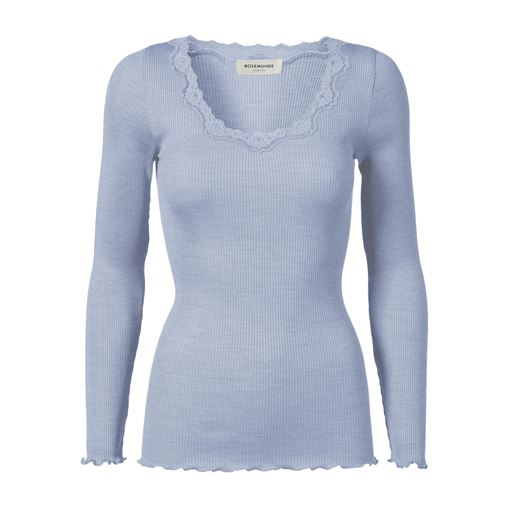 Rosemunde 5369 Bluse, Heather Sky, XL
