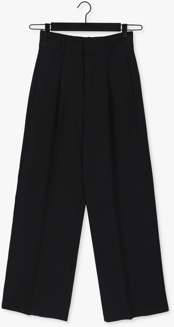 MY ESSENTIAL WARDROBE zwarte my essential wardrobe wijde broek 28 the tailored high pant