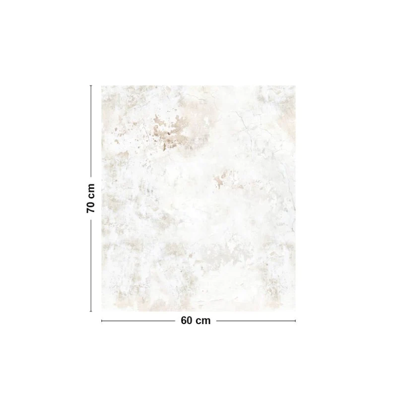 Crédence cuisine Fond de hotte ALU L 60xH 70cm - NEW TRASHWALL 99deco