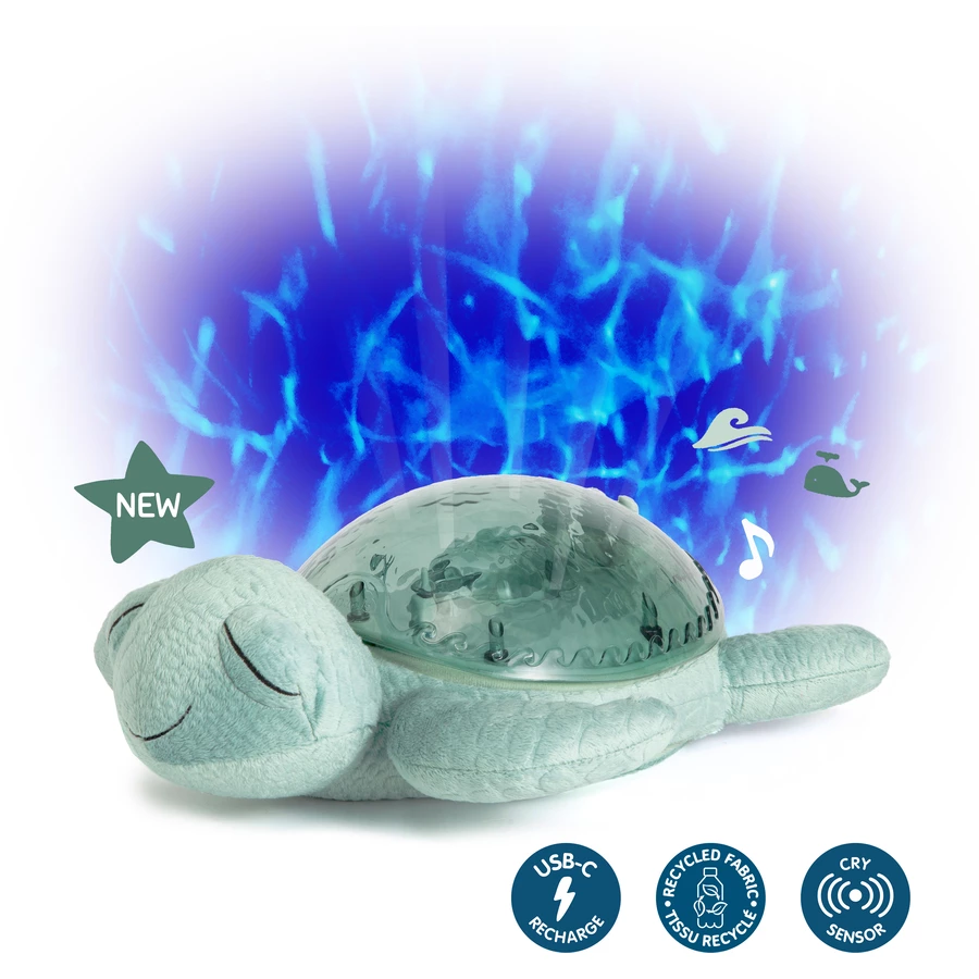 cloud-b® Tranquil Turtle™ Green (wiederaufladbar)