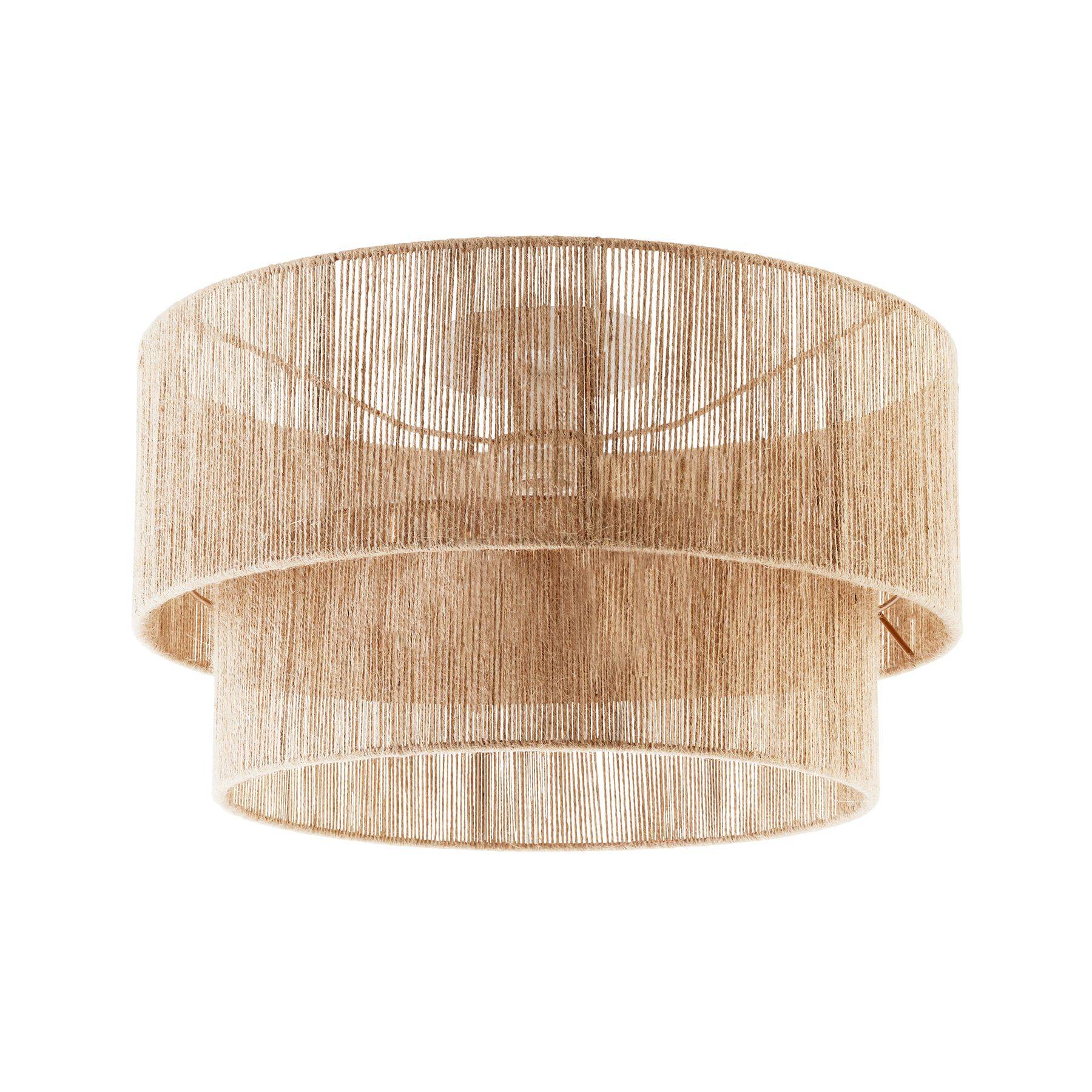 Deckenleuchte  Lignea Lux aus Jute