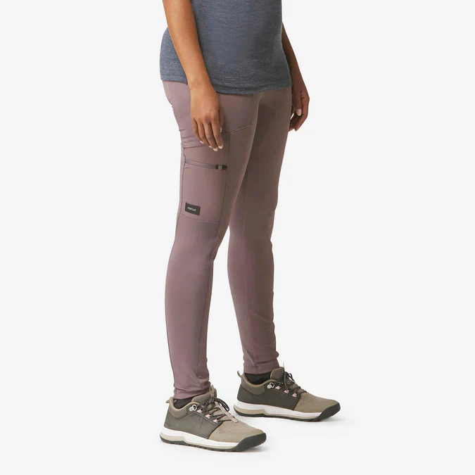 Decathlon Forclaz - Camiseta feminina Forclaz Travel 500 em lã merino