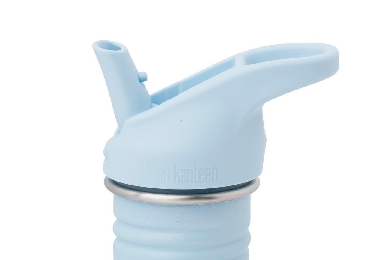 Klean Kanteen Classic Water Bottle 1011197 Clear Sky, Flip Seal Sport Cap, drinkfles, 800 ml