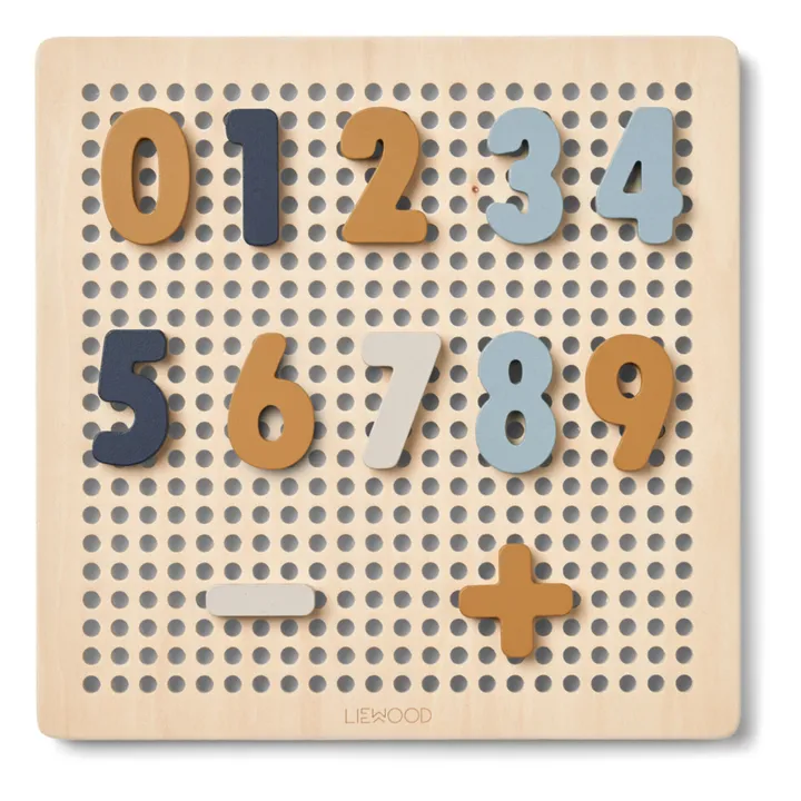 Liewood Alphabet Ainsley | Sea blue multi mix