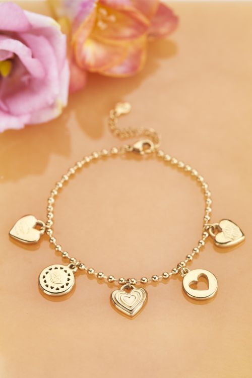 Candy armband met bedels