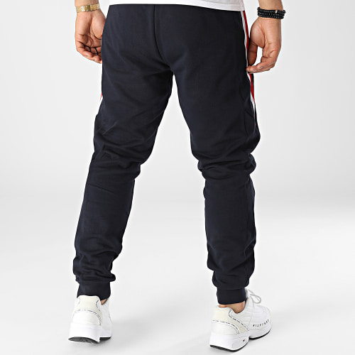 Pantalon Jogging A Bandes Global Stripe 5278 Bleu Marine