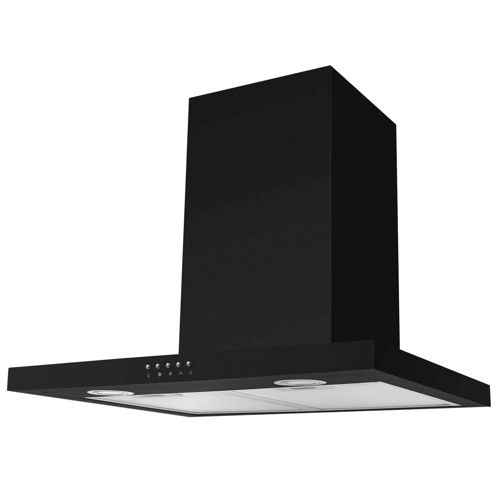 AMICA Dunstabzugshaube KH 17803 S - schwarz - 60 cm - A