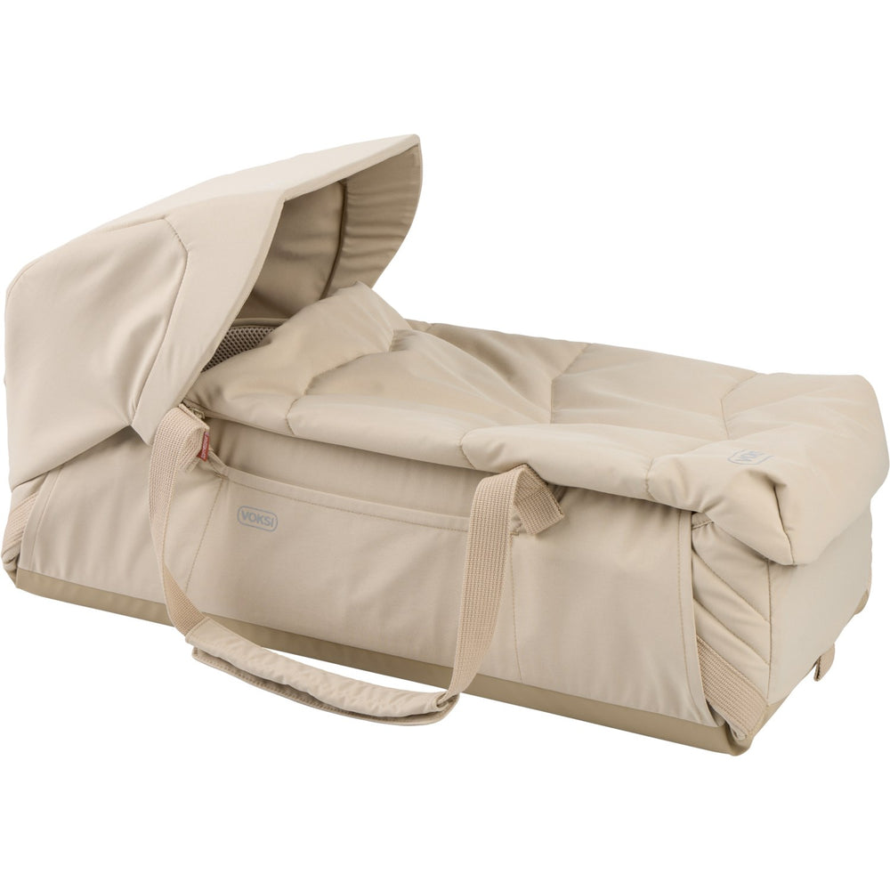 Køb Voksi® Seashell Sand Leaf Carry Me Inklusiv Solskærm Og Myggenet Bundle