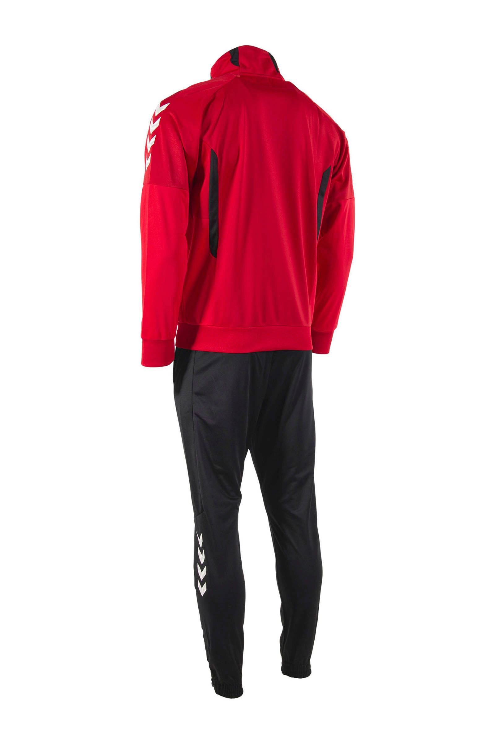 hummel Senior  trainingspak rood/zwart