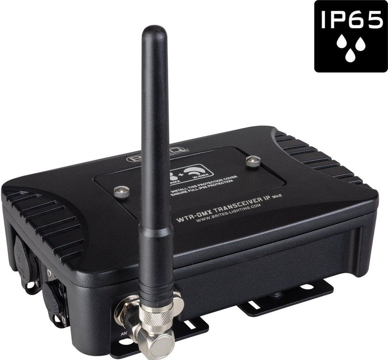 Briteq WTR-DMX Mk2 IP65 - Draadloze Zender/Ontvanger