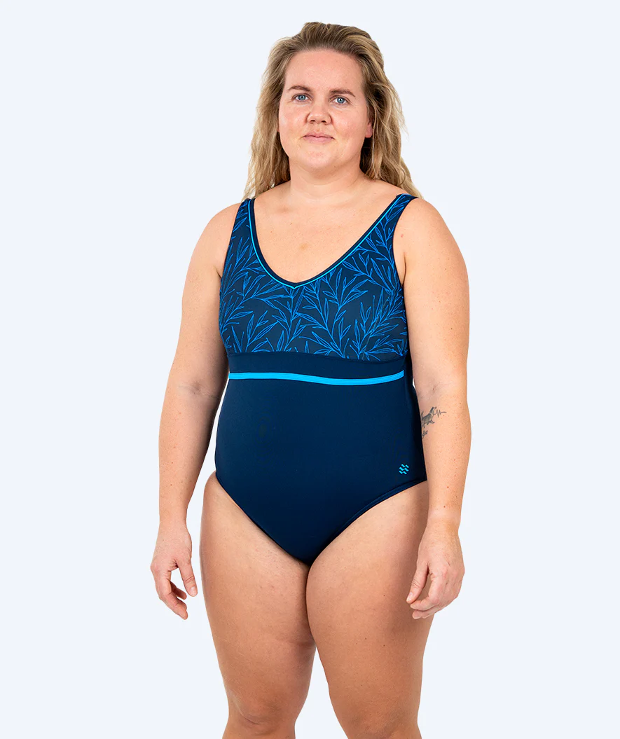 Watery badedragt til damer - Vivien - Mørkeblå