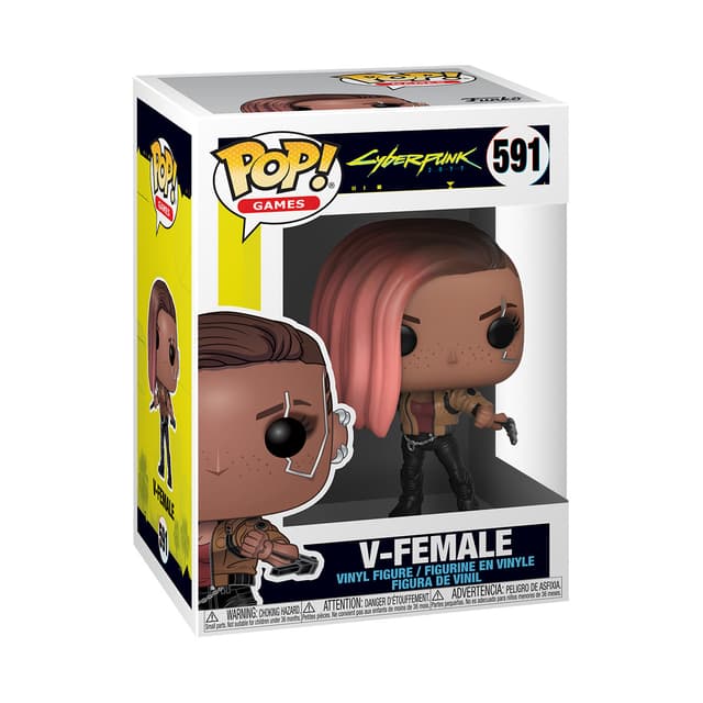 FUNKO! POP GAMES: CYBERPUNK 2077-V-FEMALE