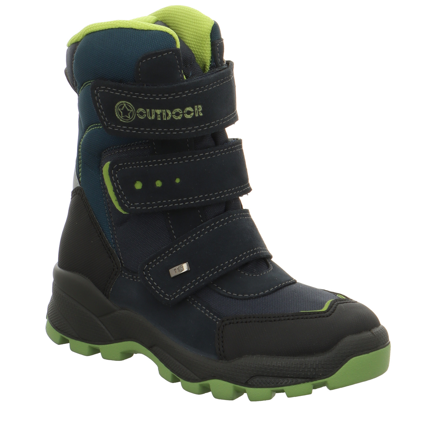 Winterboot blau
