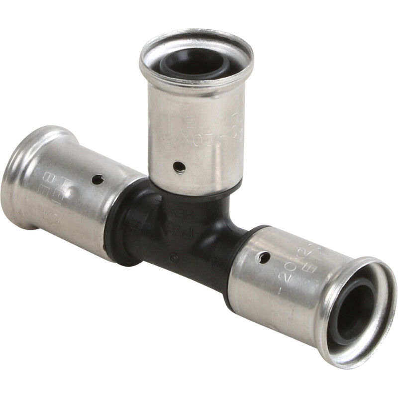 Henco pers T-stuk 20mm