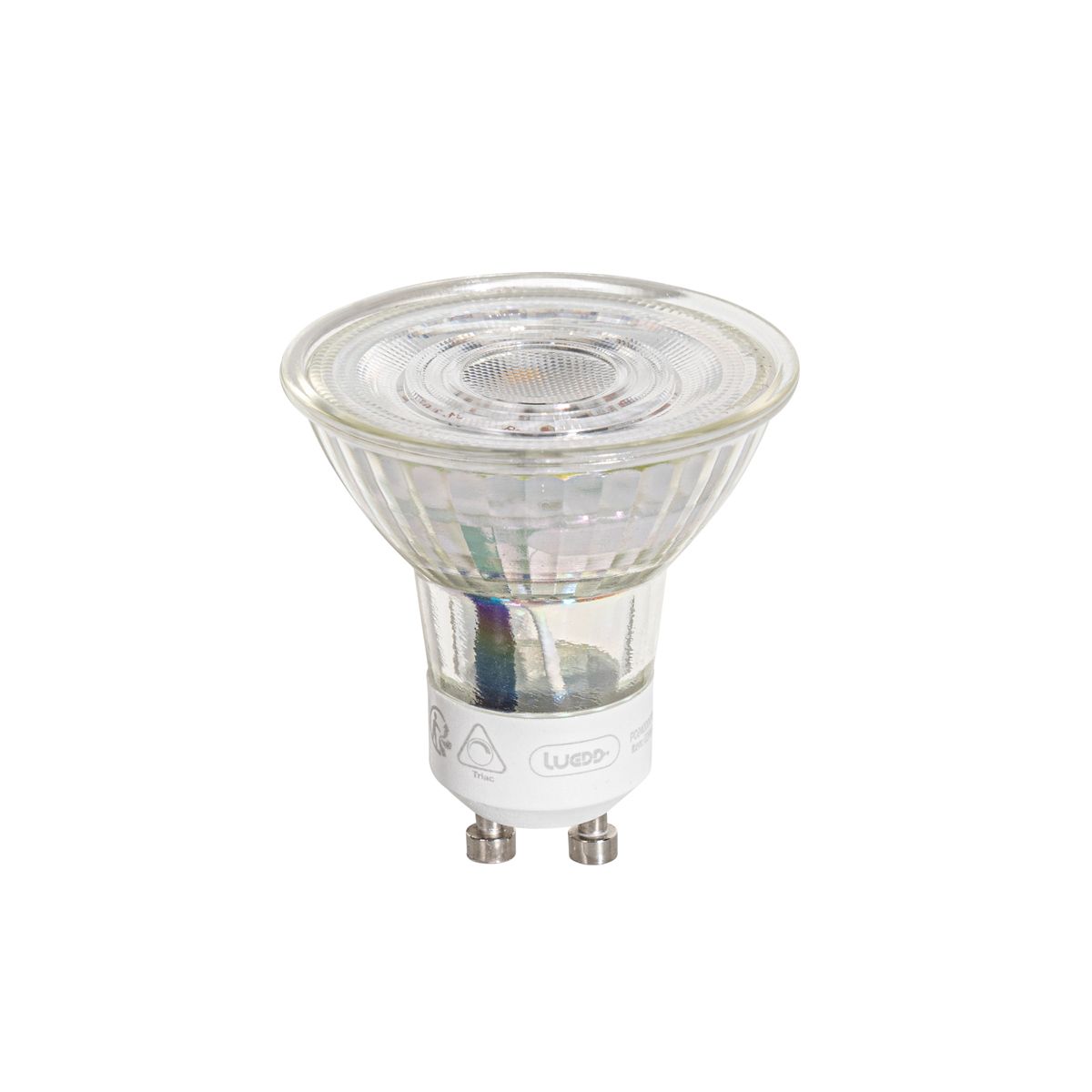 GU10 50mm 3-staps dimbaar in Kelvin LED lamp helder 4.9W 450 lm 2000-2700K