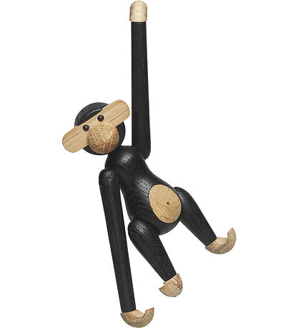 Kay Bojesen Tr?figur - Abe - 10 cm - Mini - MørkBejdset Eg