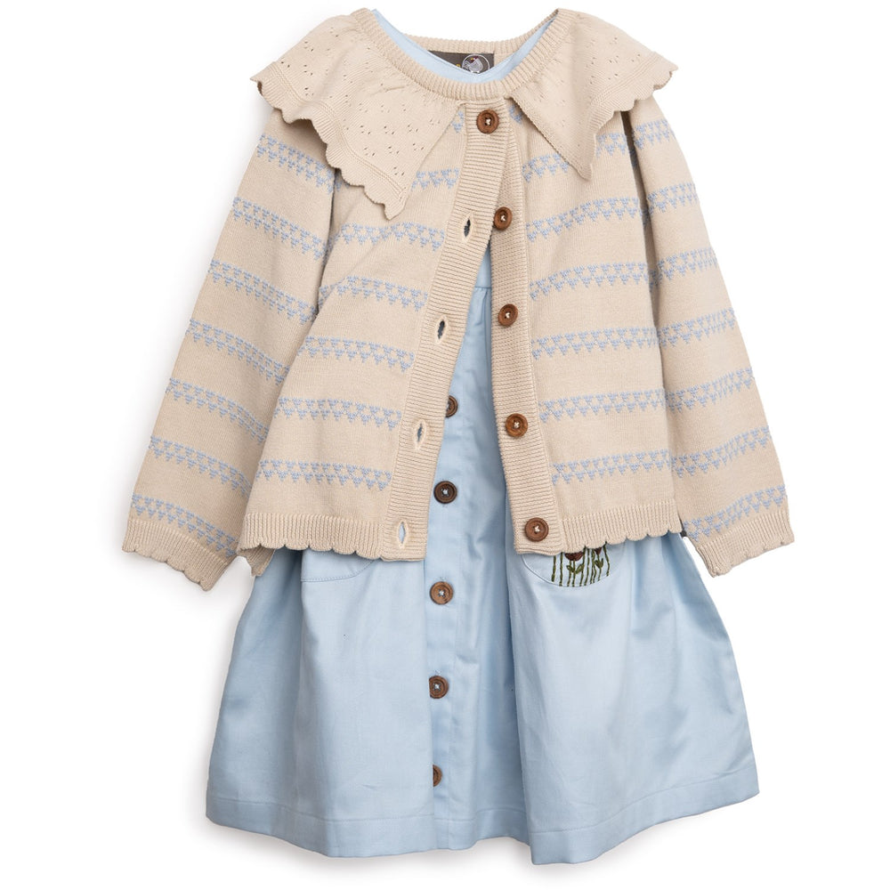 Køb Hanevild Kentucky Blue Heart Cardigan