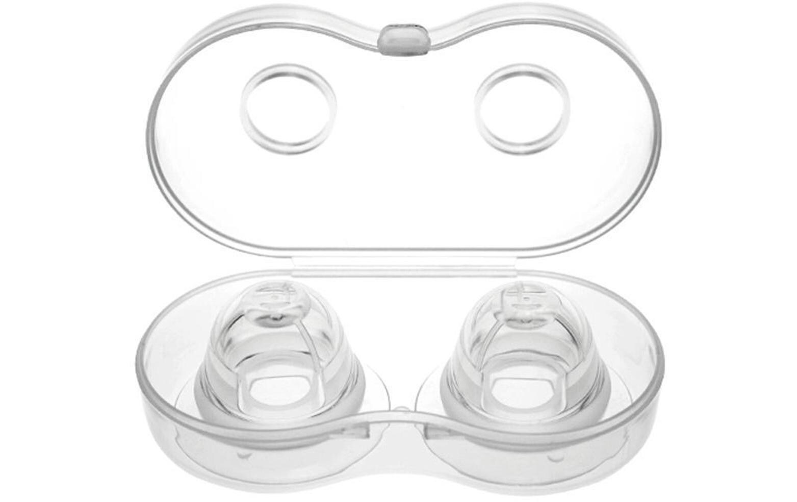 Brustwarzenformer 2.0 Transparent 2 Stk.Zur Vorbereitung auf das Stillen