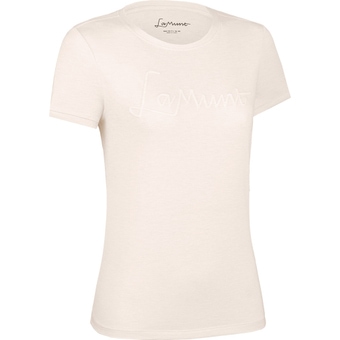 LaMunt Betty T-Shirt Foggy White Damen