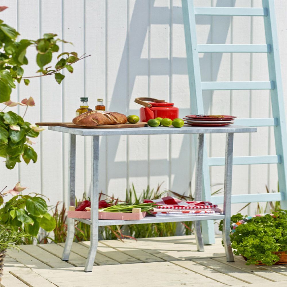PLANTEBORD PLUS VARMGALVANISERT STÅL 75CM