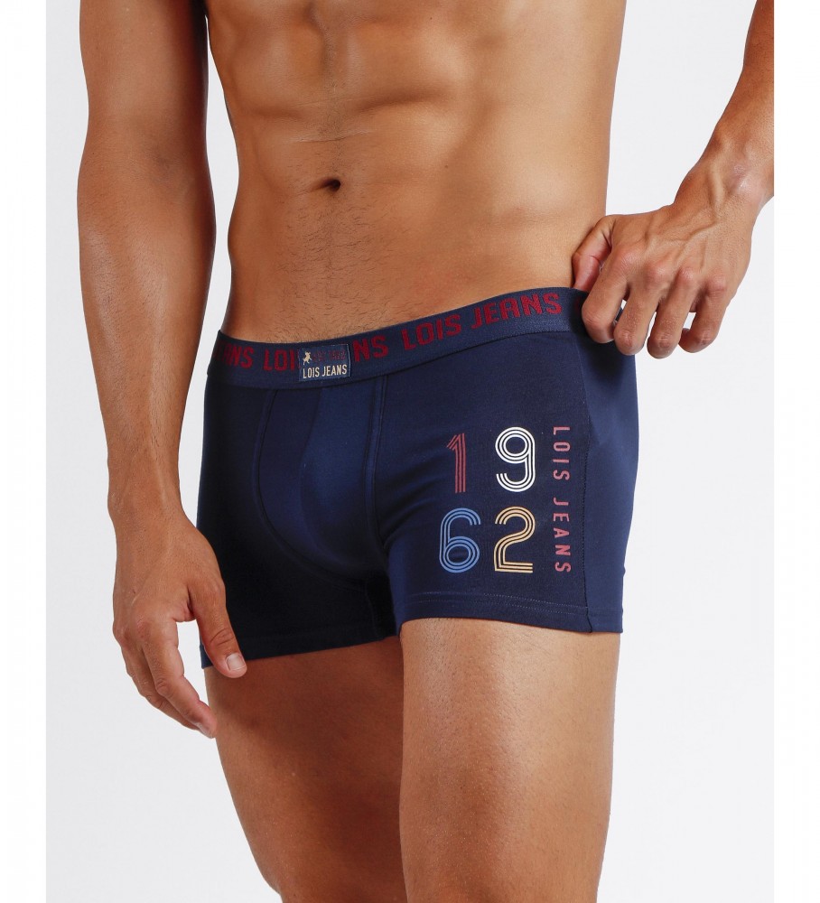 Lois Pacote com 2 boxers México marinho