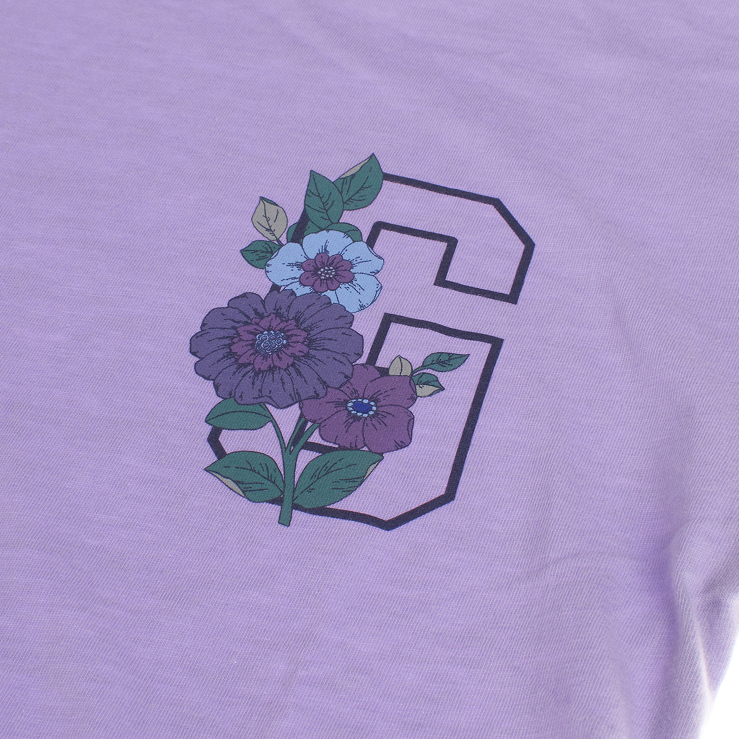Lilac Girl Graphic T-Shirt