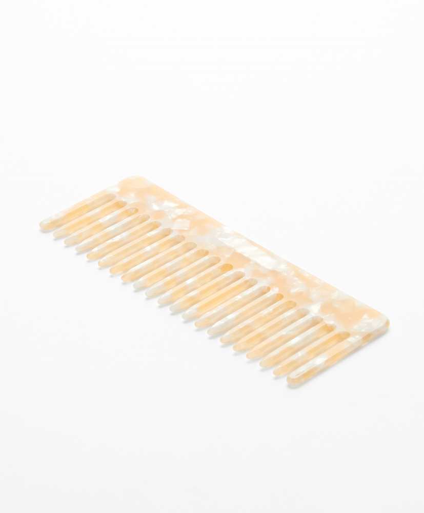 Pente retangular para cabelo