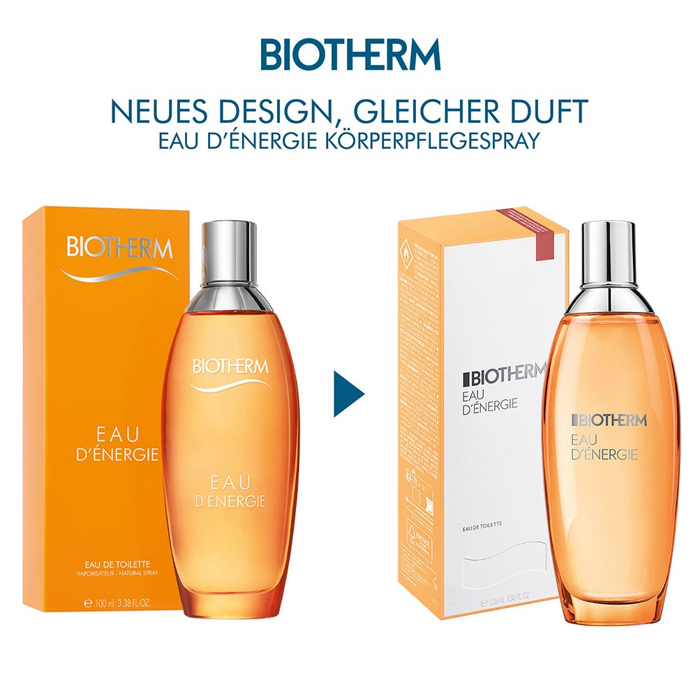 BIOTHERM Eau d'Energie Körperspray - Jetzt 20% sparen mit Code 