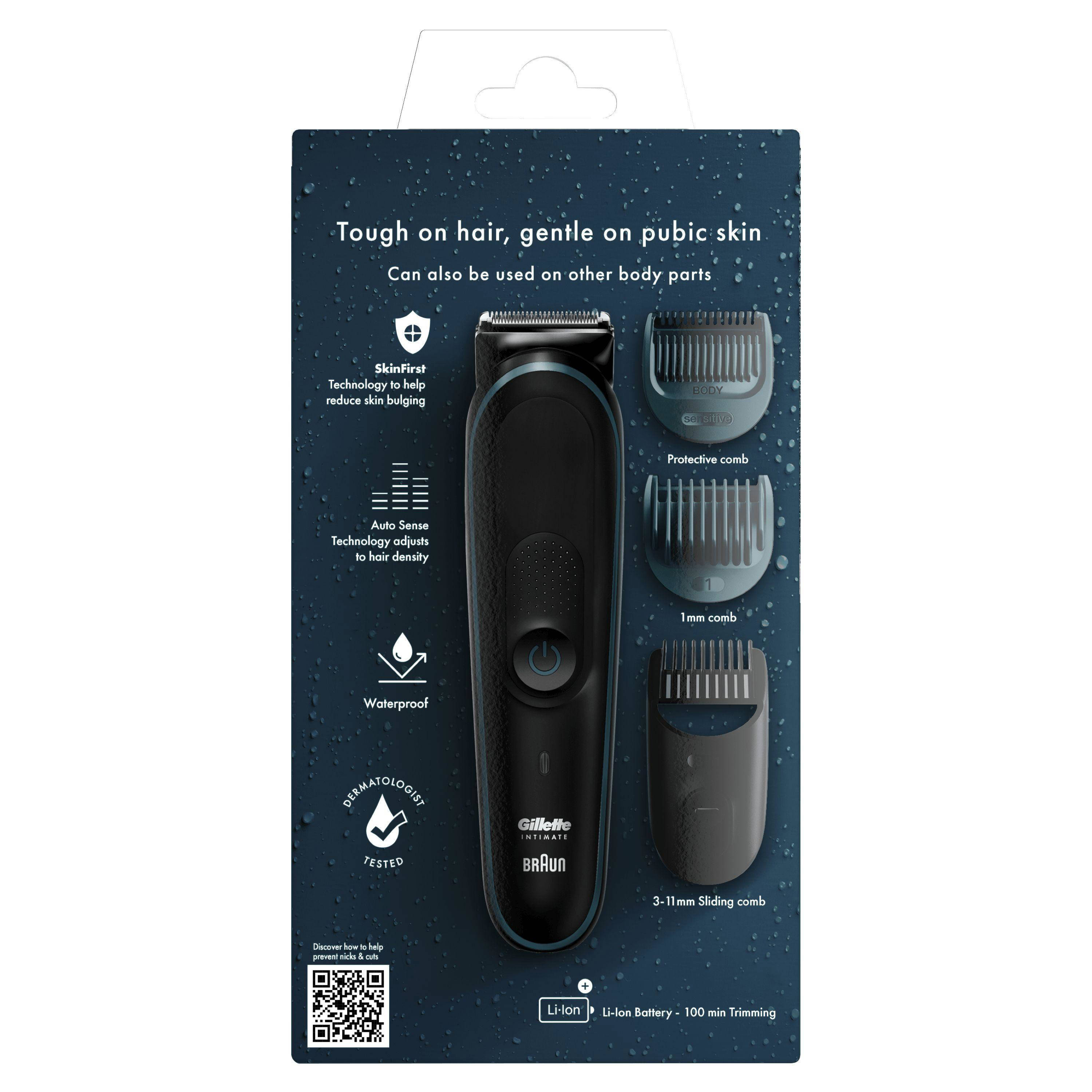 Gillette Trimmer i5 - SkinFirst (intieme zone) - trimmer voor mannen