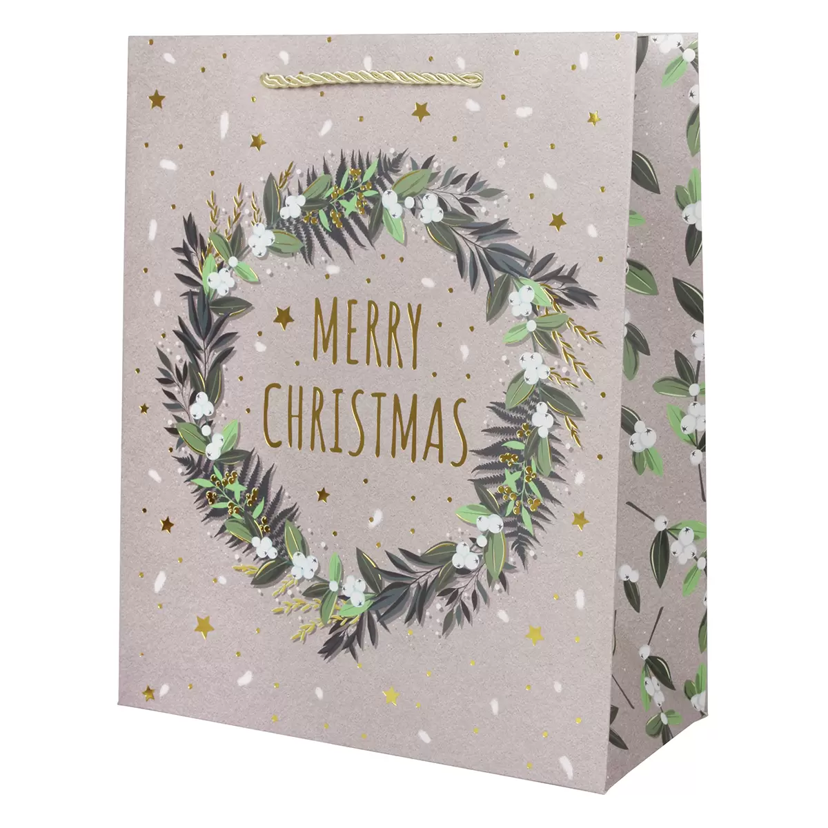 Geschenktüte Medium Modern Christmas Bunt