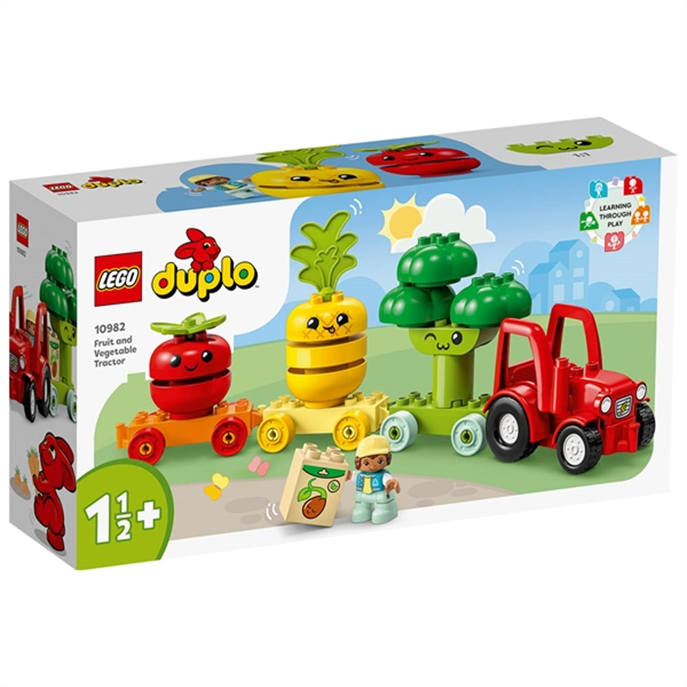 Køb LEGO® DUPLO® Traktor med Frugt og Grøntsager