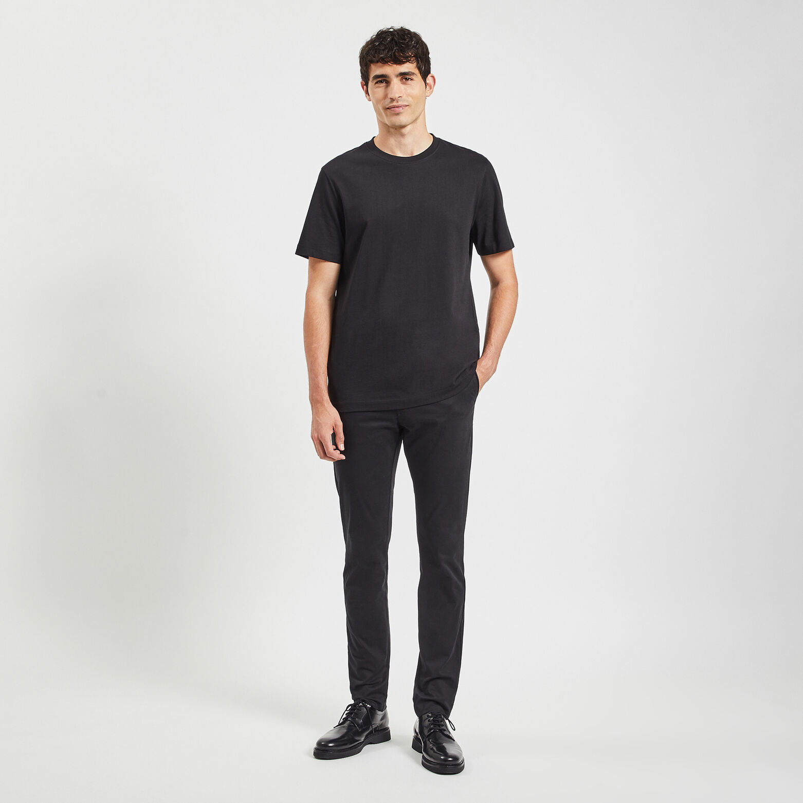 Pantalon chino slim 'le parfait by JULES' Noir