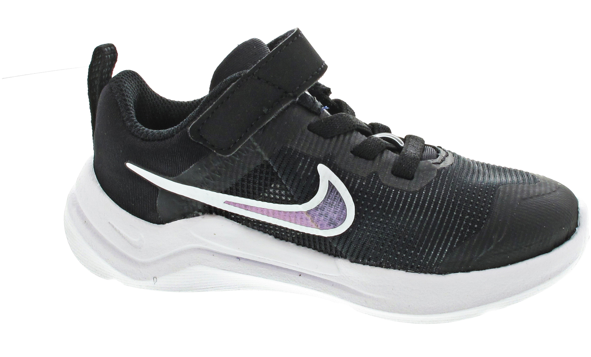 Nike Downshifter 12 Next Natio Klettlauflernschuh schwarz