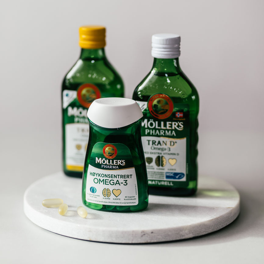 Möller's Pharma Anti-oppstøt 80 kapsler