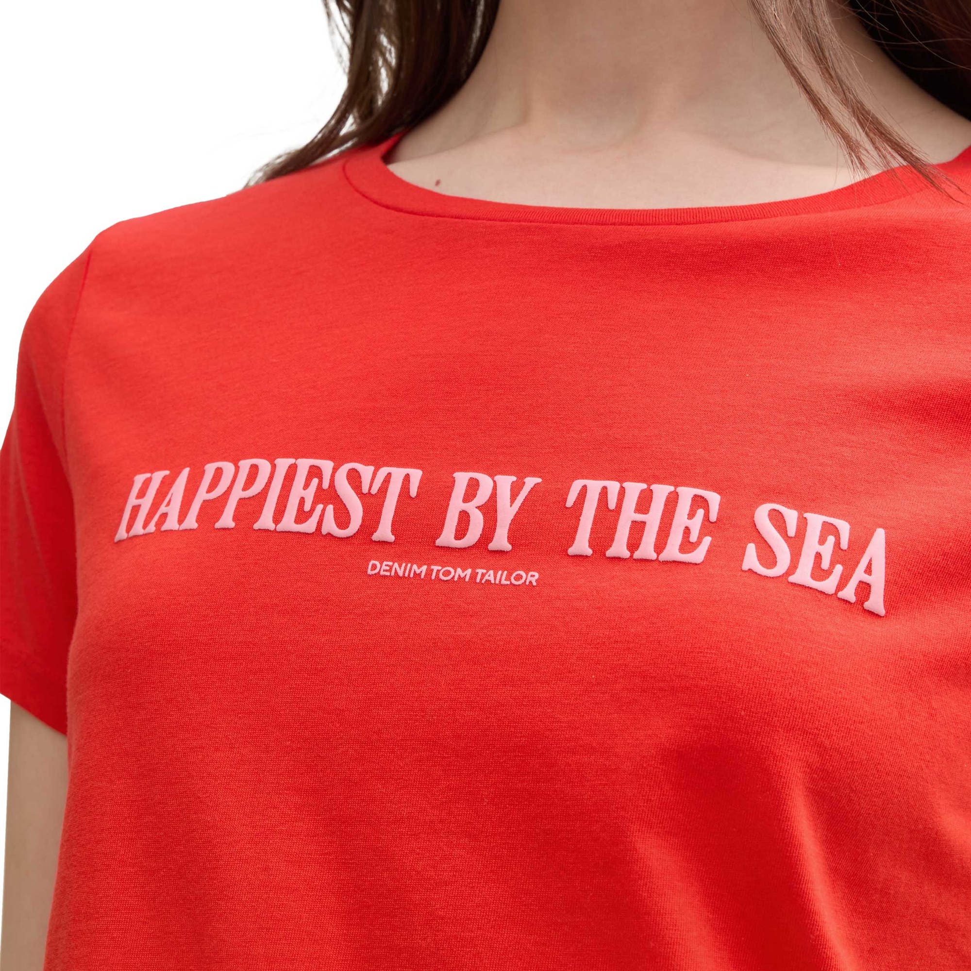 T-shirt Femme rouge
