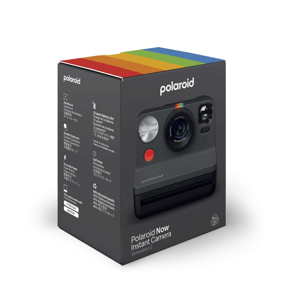 Polaroid Now Gen2 Camera Black