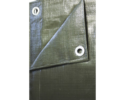 Houten zeildoek 210 gr/m² groen 1,5 x 6 m