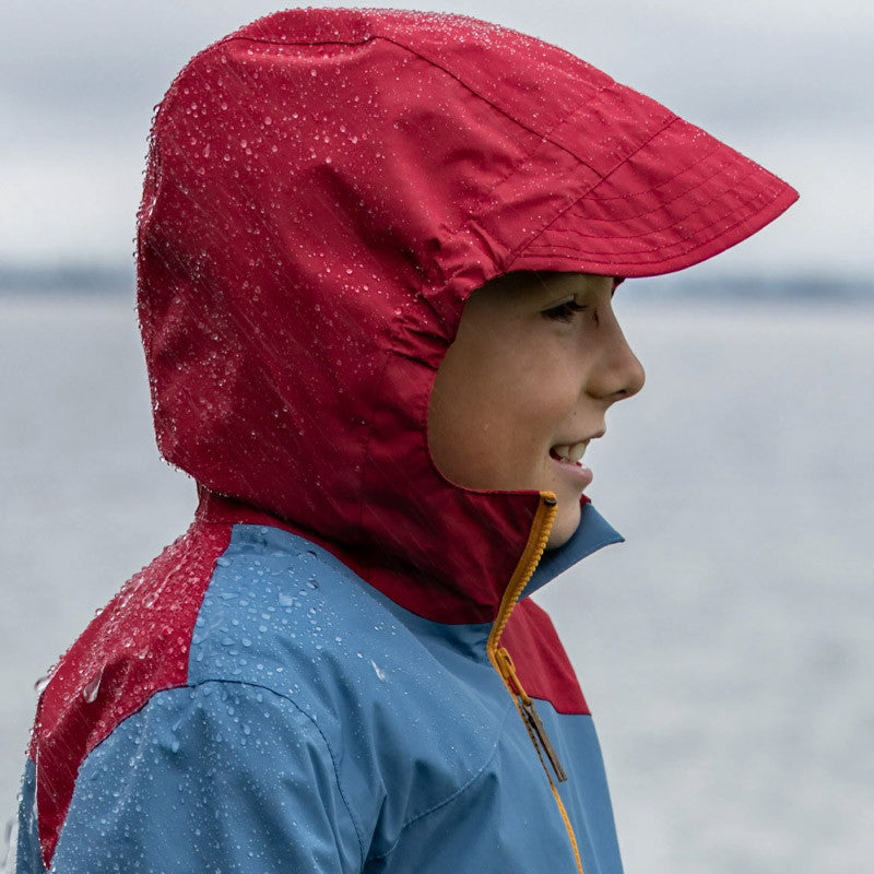Kinder Wynn Regenjacke rio red