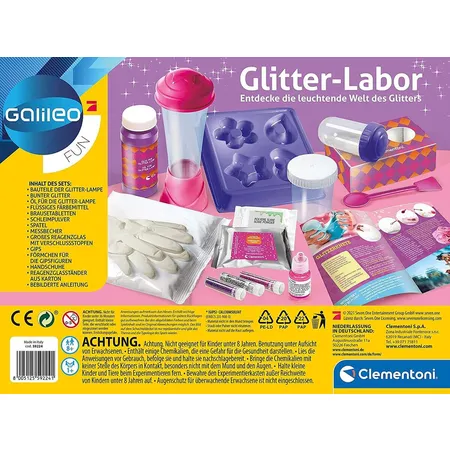 Clementoni Galileo Fun – Glitter-Labor