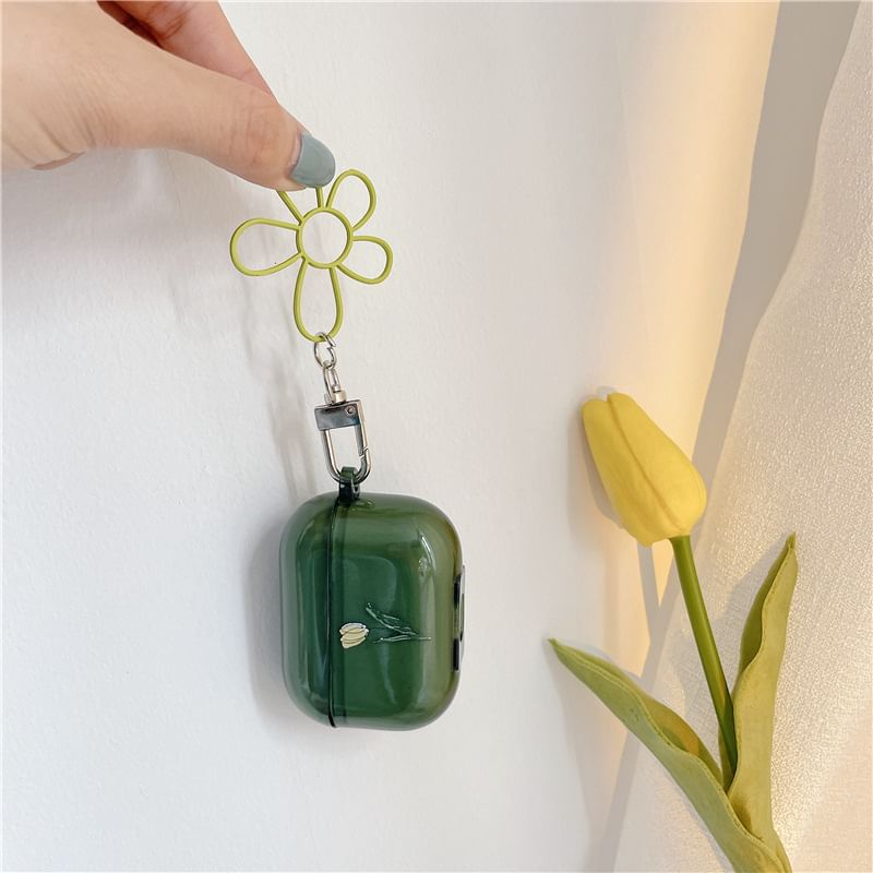 Capritz - AirPods/Pro-hoesje met bloemenprint