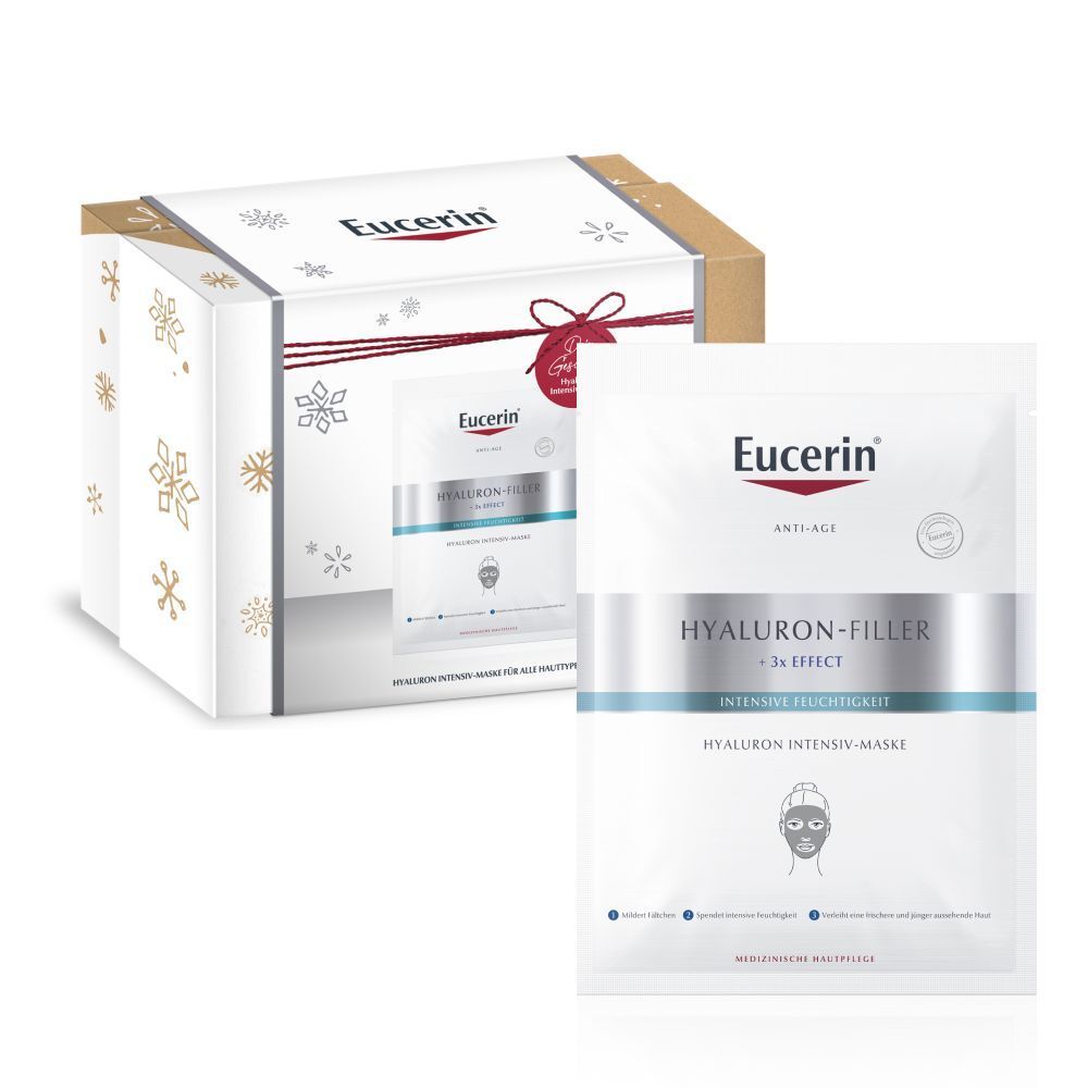 Eucerin® Hyaluron-Filler Intensiv-Maske – Erfrischende und innovative Anti-Aging Tuchmaske mit Hyaluronsäure