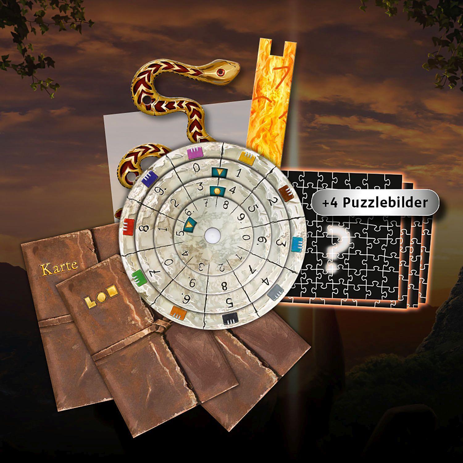 Gesellschaftsspiel EXIT Das Spiel + Puzzle – Der verschollene Tempel