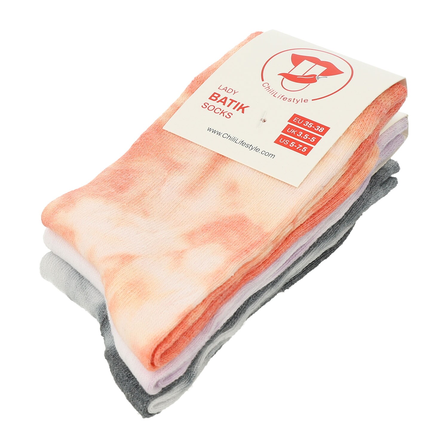 Chili Lifestyle BATIK Socken 6 Paar Baumwolle Weichbund