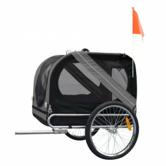 Remorque de vélo Doggy-Bike Flamingo pour chien