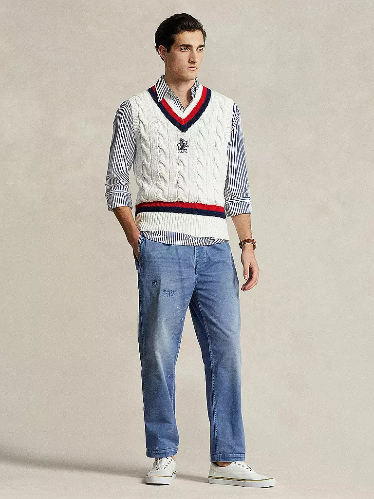 POLO RALPH LAUREN Pullunder weiss