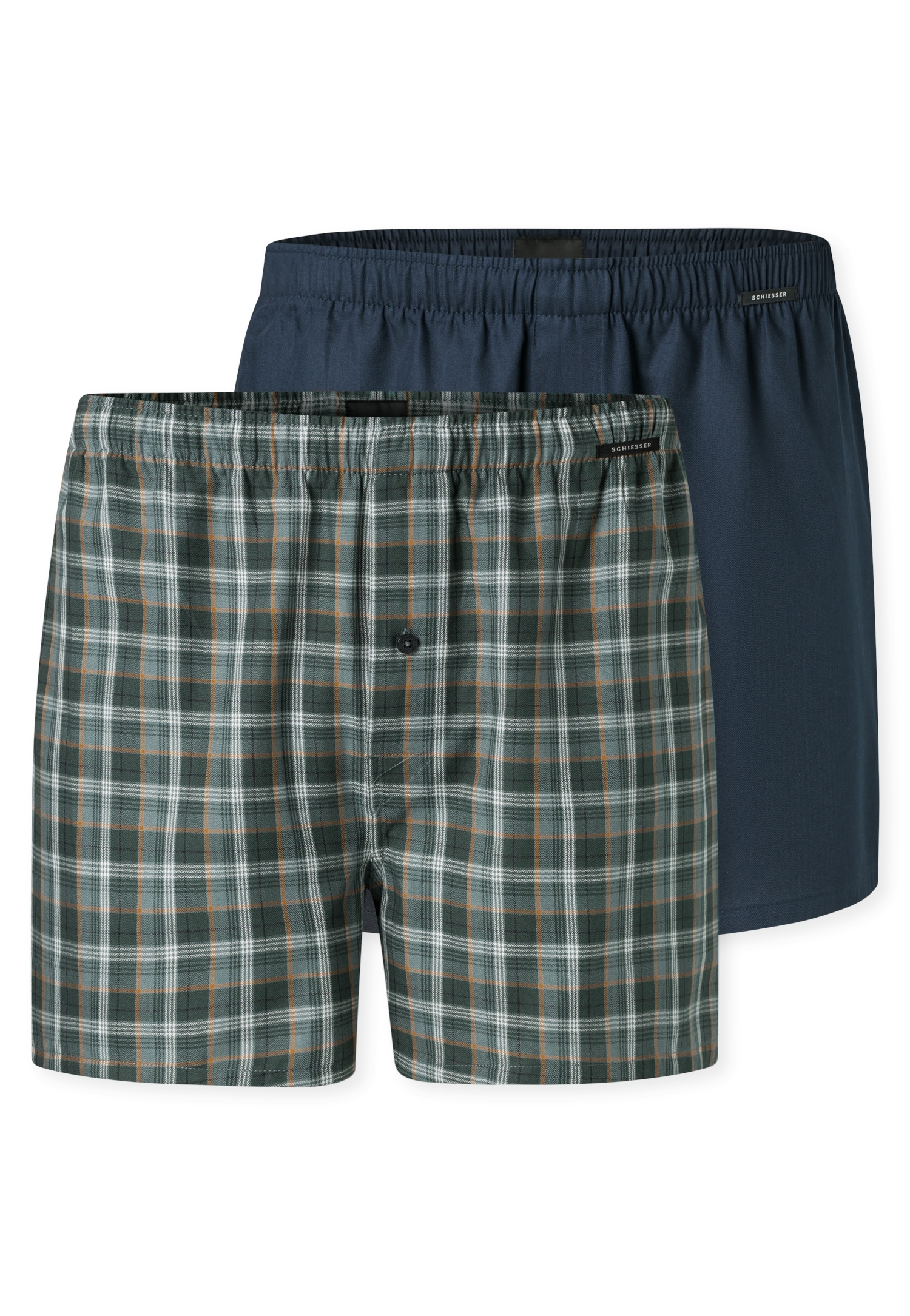 Schiesser Weiter Boxer »Boxershorts Multipacks«, mit Eingriff, Knopf