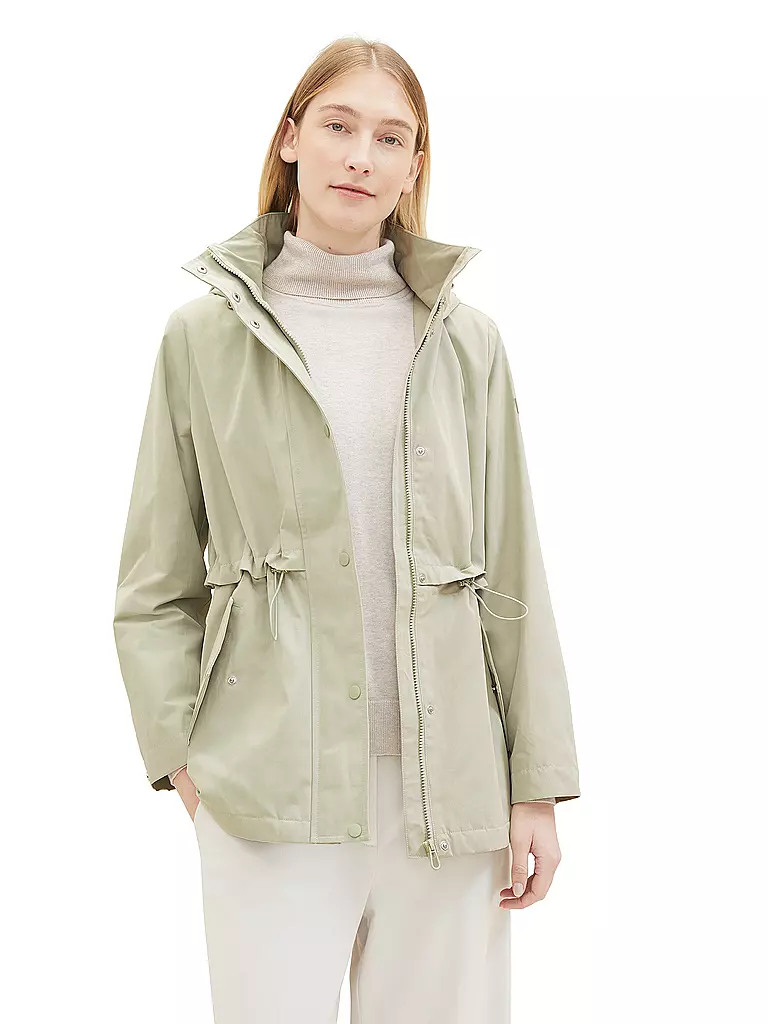 TOM TAILOR Parka grün