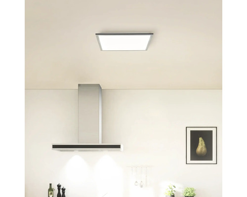 LED plafond opbouwpaneel 24W 2800 lm 4000K 5x45x45 cm zwart
